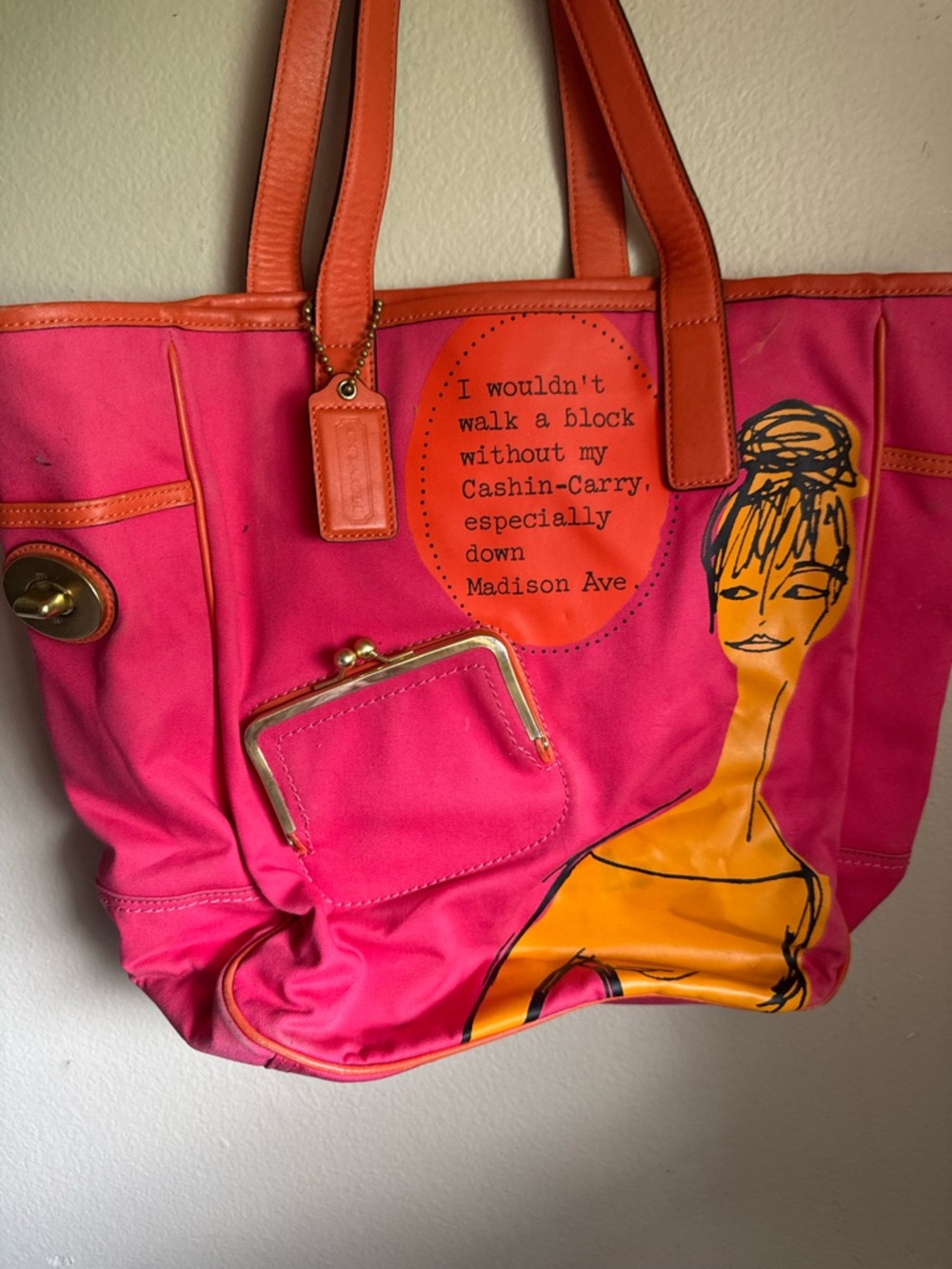 Coach bonnie cashin tote bag - Picture 3 of 12
